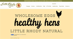 Desktop Screenshot of littlerhodyfoodsinc.com